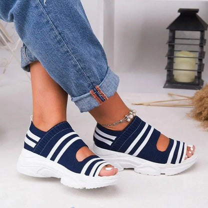 Women's wedge heel sandals