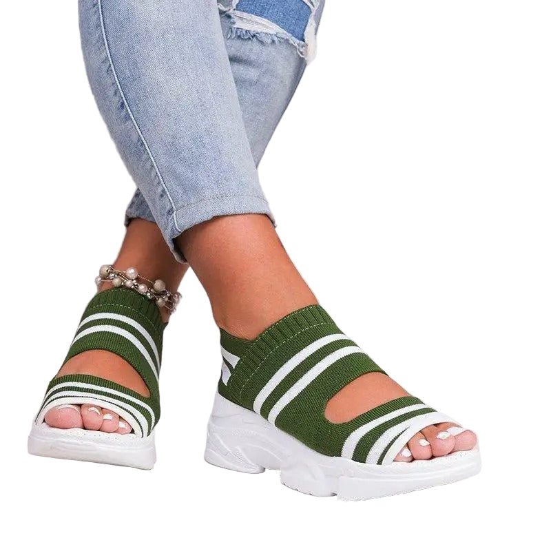 Women's wedge heel sandals