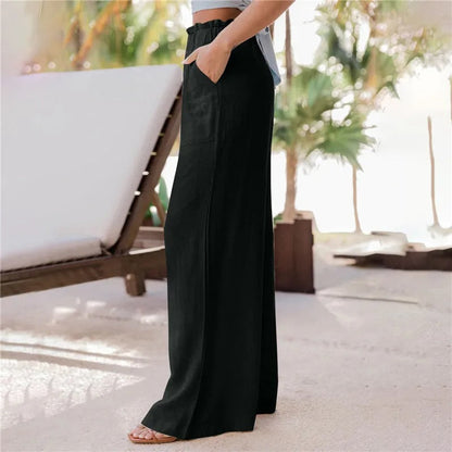 Women's wide-leg trousers