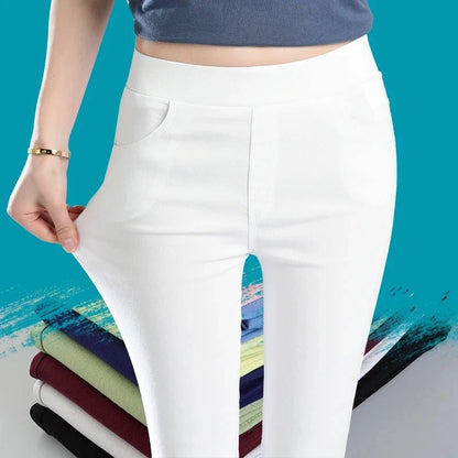 Casual Stretch Skinny Pants for Women
