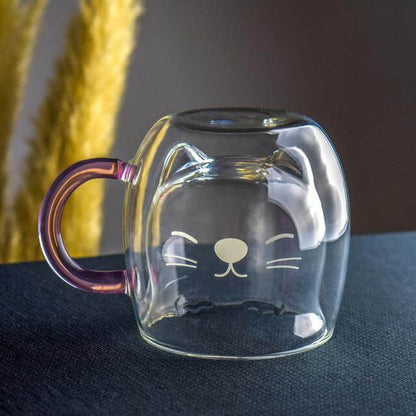 Double-layer coffee mug
