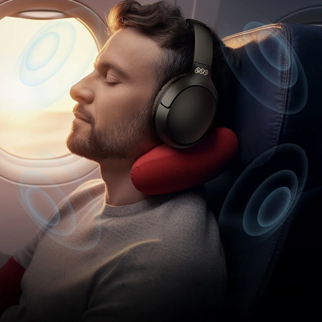 Bluetooth 5.3 draadloze hoofdtelefoon met active noice cancellation