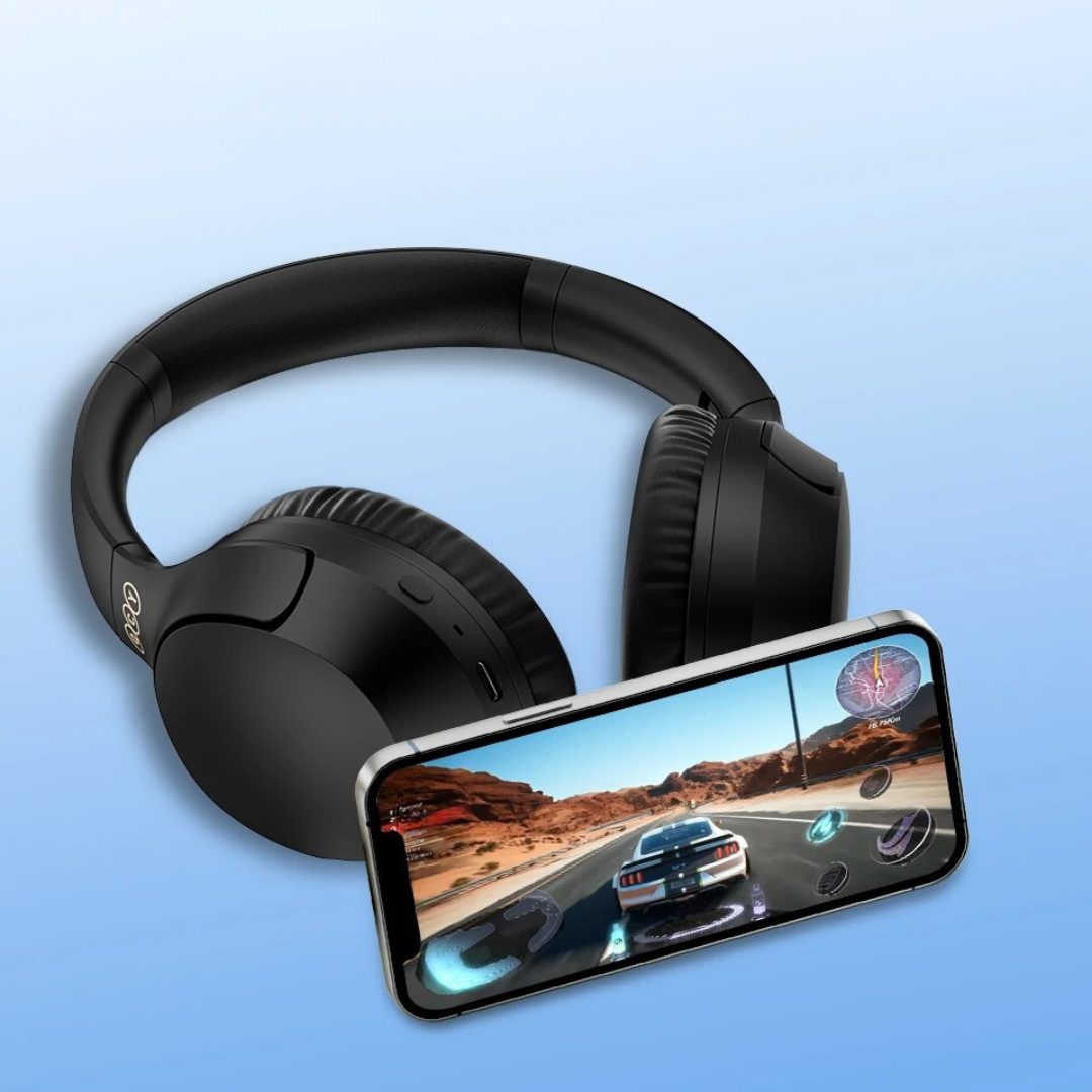 Bluetooth 5.3 draadloze hoofdtelefoon met active noice cancellation