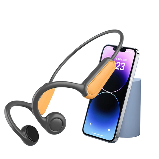 Bluetooth 5.3 waterproof Botgeleiding Sporthoofdtelefoon met microfoon