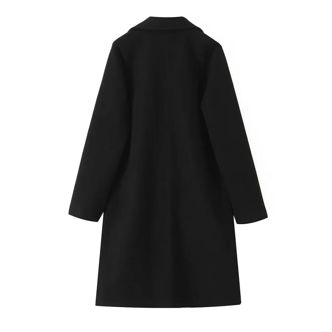 Classic straight women's coat