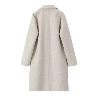 Classic straight women's coat