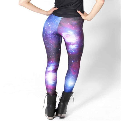 3D Gedrukte Galaxy Leggings