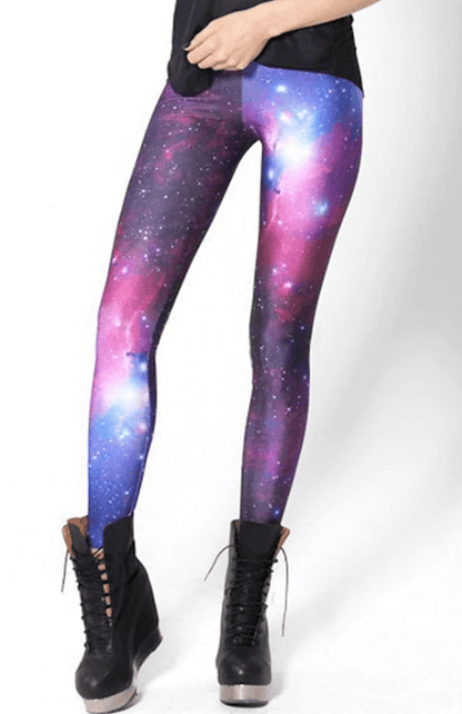 3D Gedrukte Galaxy Leggings