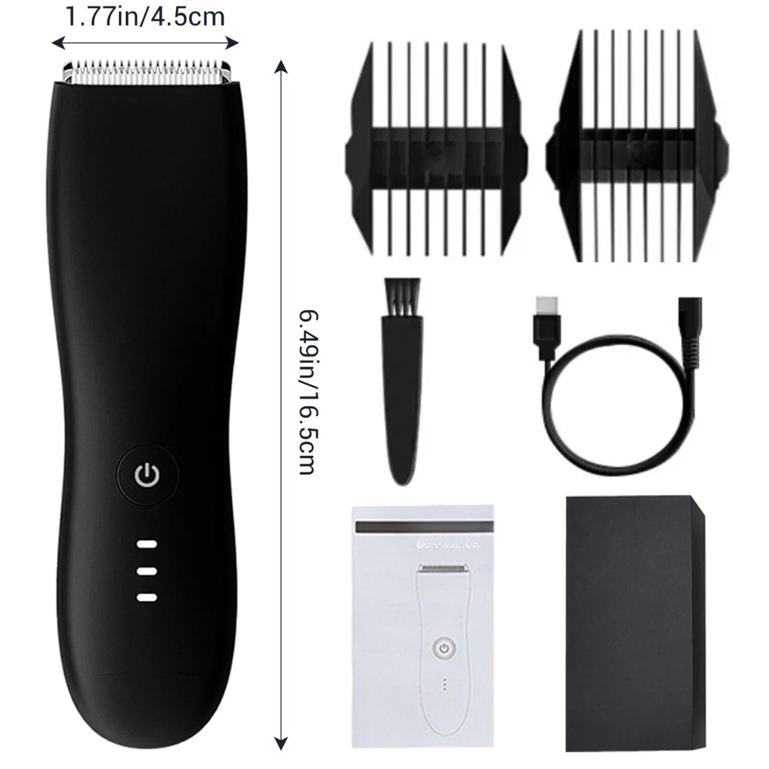 Professional body hair trimmer