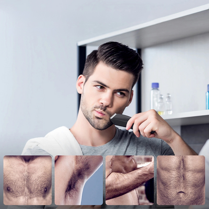 Professional body hair trimmer