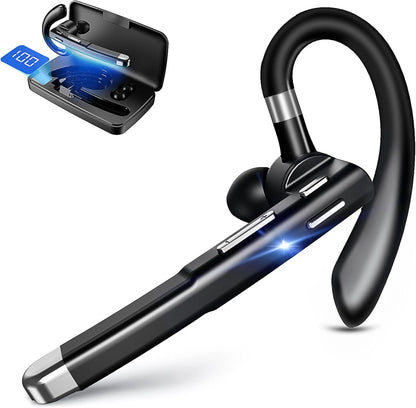Digital display noice cancellation - waterproof sports earphones