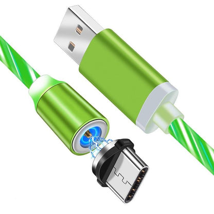 iGlow Glowing LED Magnetic 3 in 1 USB Charging Cable