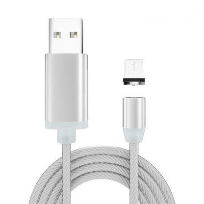 iGlow Glowing LED Magnetic 3 in 1 USB Charging Cable