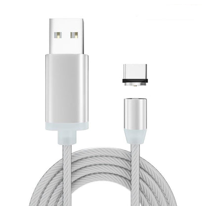 iGlow Glowing LED Magnetic 3 in 1 USB Charging Cable
