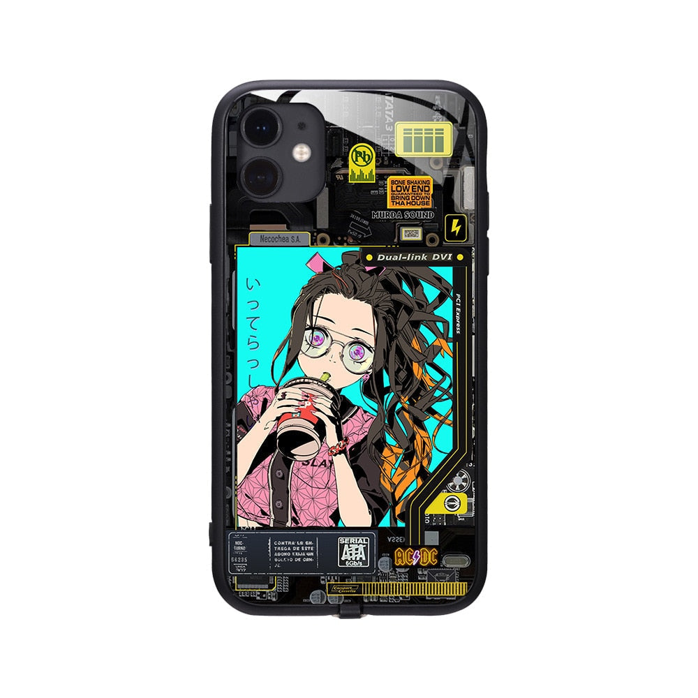 iPhone LED light-up case