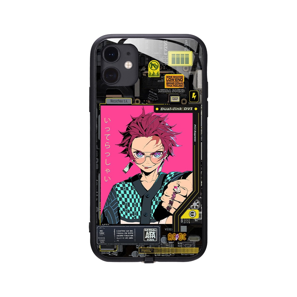 iPhone LED light-up case