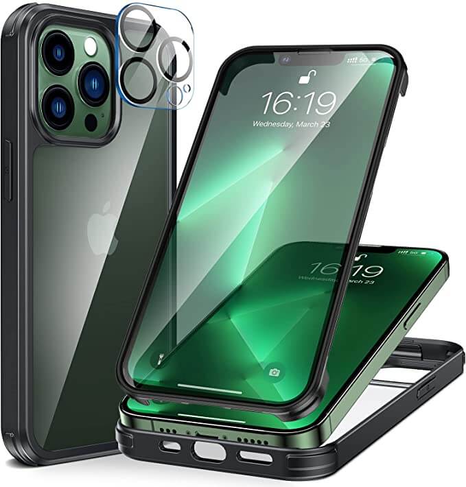 iPhone tempered glass case