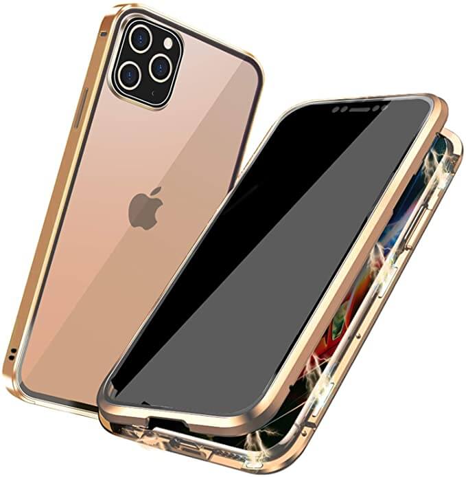 iPhone tempered glass case