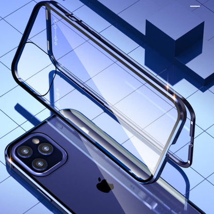 iPhone tempered glass case