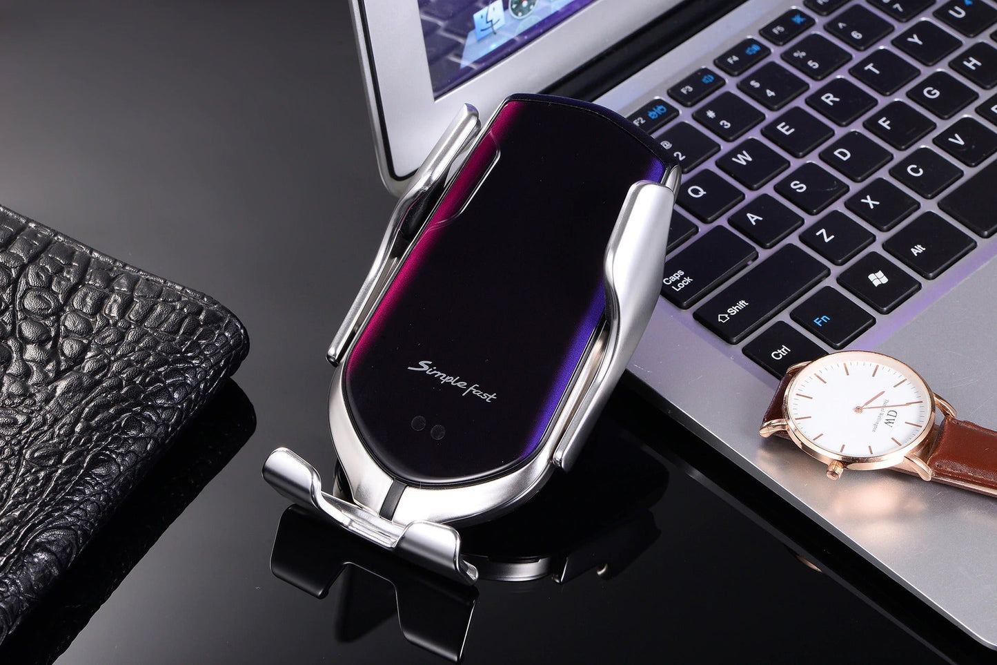 Automatisch Klemmende Telefoonhouder | Draadloze Oplader