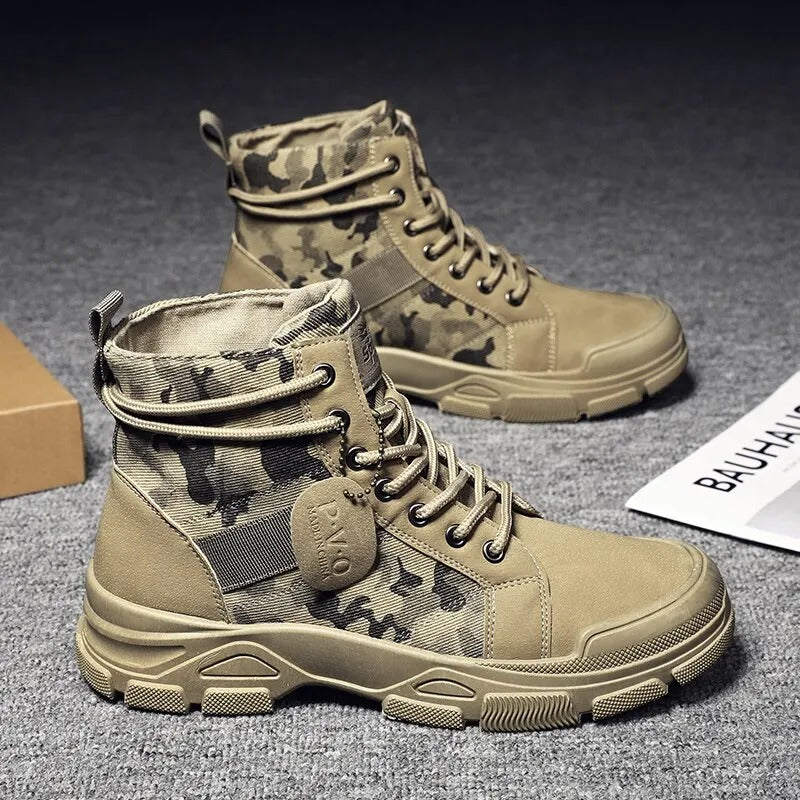 Men's Camo Boots