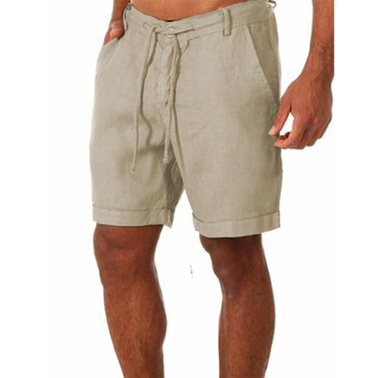 Men's Cotton Linen Style Shorts