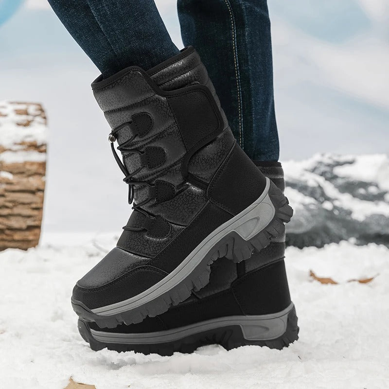 Men's High Top Winter Plush Boots