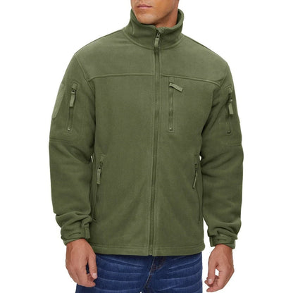 Men's full-zip fleece jacket