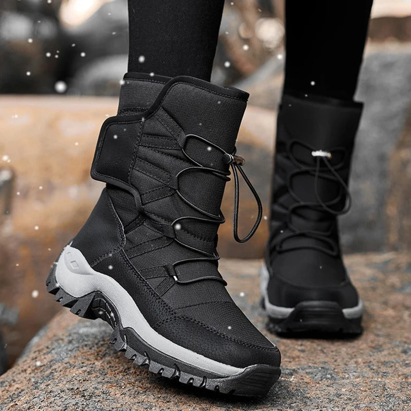 Non-slip snow boots for ladies