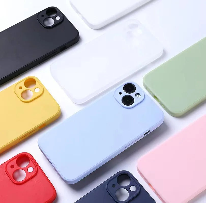 Soft Back Silicone iphone case