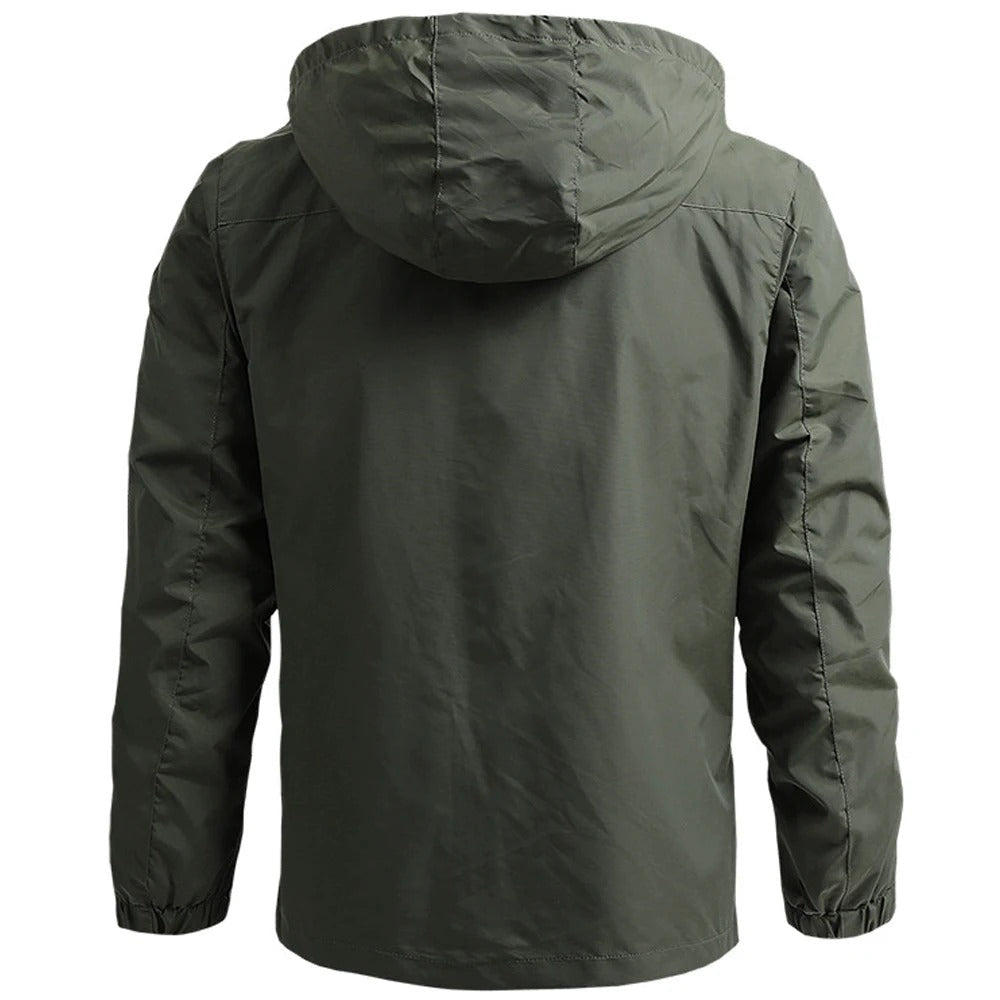Tactical windbreaker jacket for men