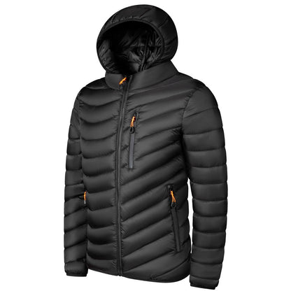 Lightweight cotton quilted jacket for men