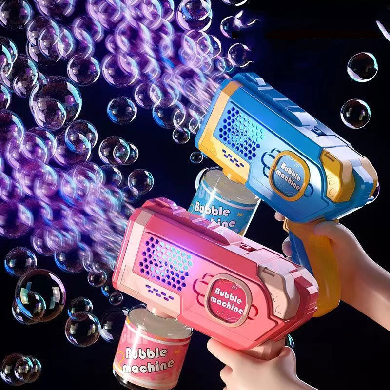 Automatic bubble machine