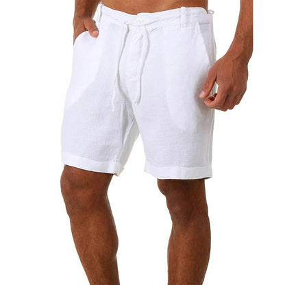 Men's Cotton Linen Style Shorts