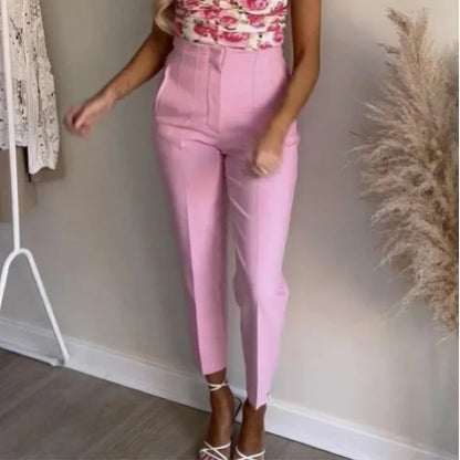 Women's high-waisted trousers