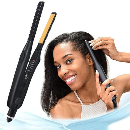 2-in-1 Straightener and curling iron