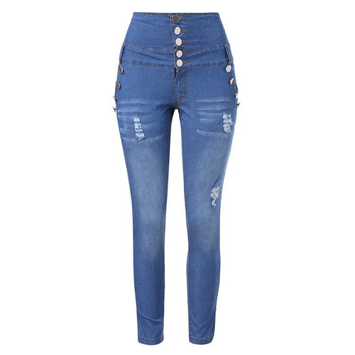 Women's denim trousers