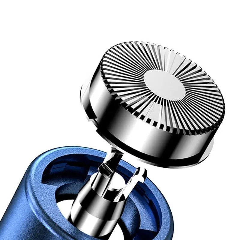 Rechargeable electric nose hair clippers