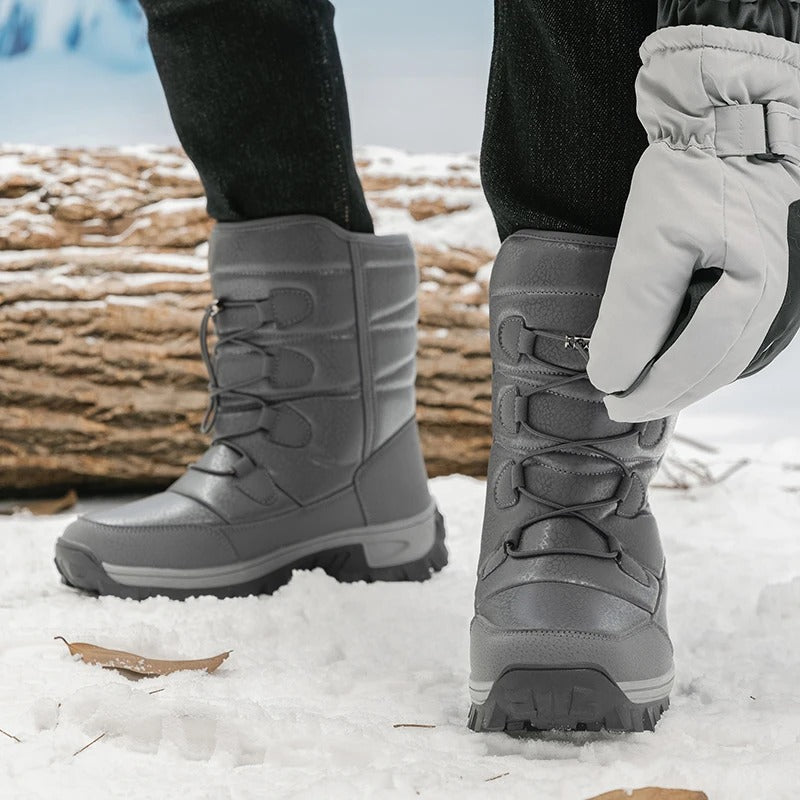 Men's High Top Winter Plush Boots