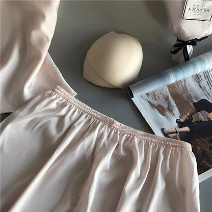 Women's V-neck nightwear set