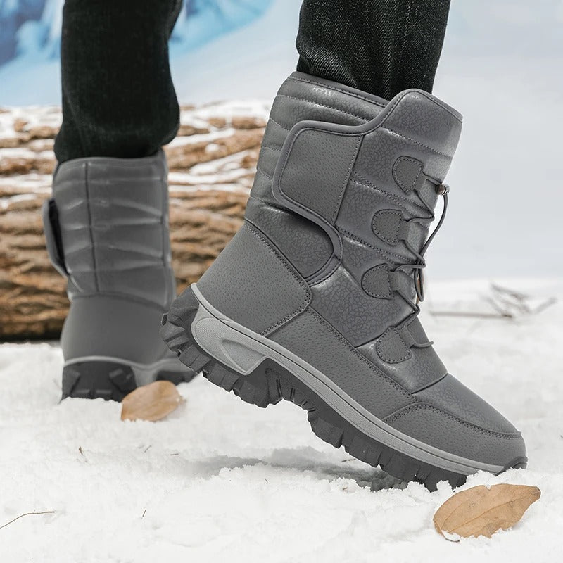 Men's High Top Winter Plush Boots