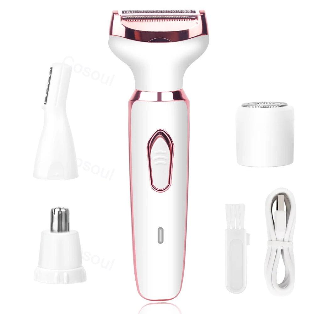 4-in-1 electric shaver for women