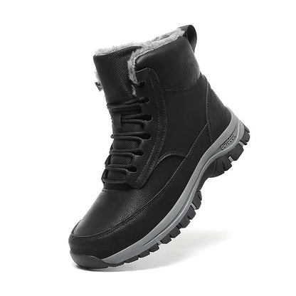 Men's Winter Snow Boots with Fur