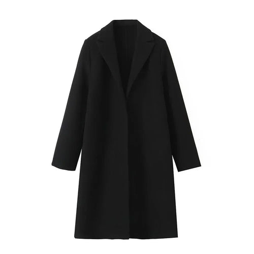 Classic straight women's coat