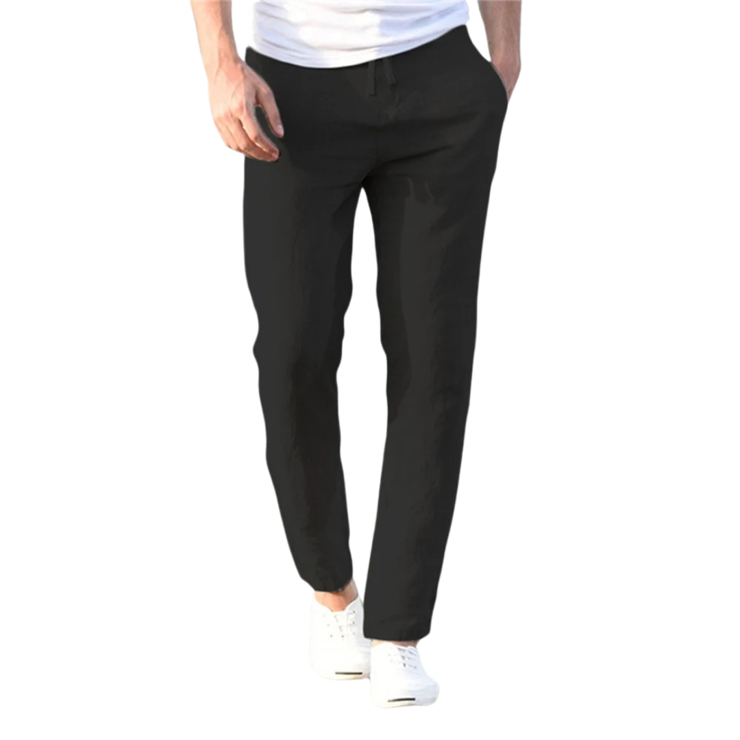 Men's trousers cotton linen Style