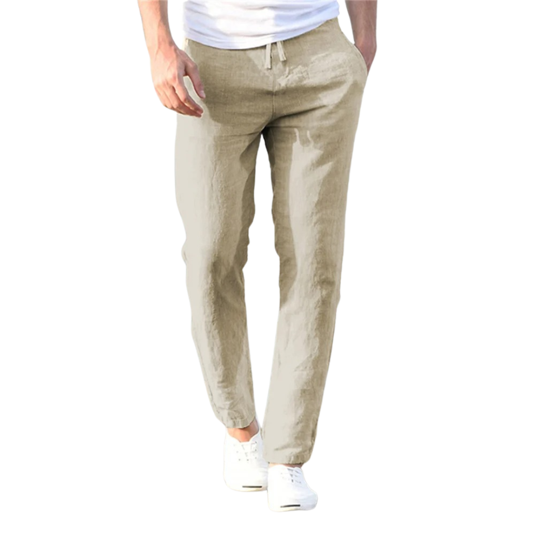 Men's trousers cotton linen Style