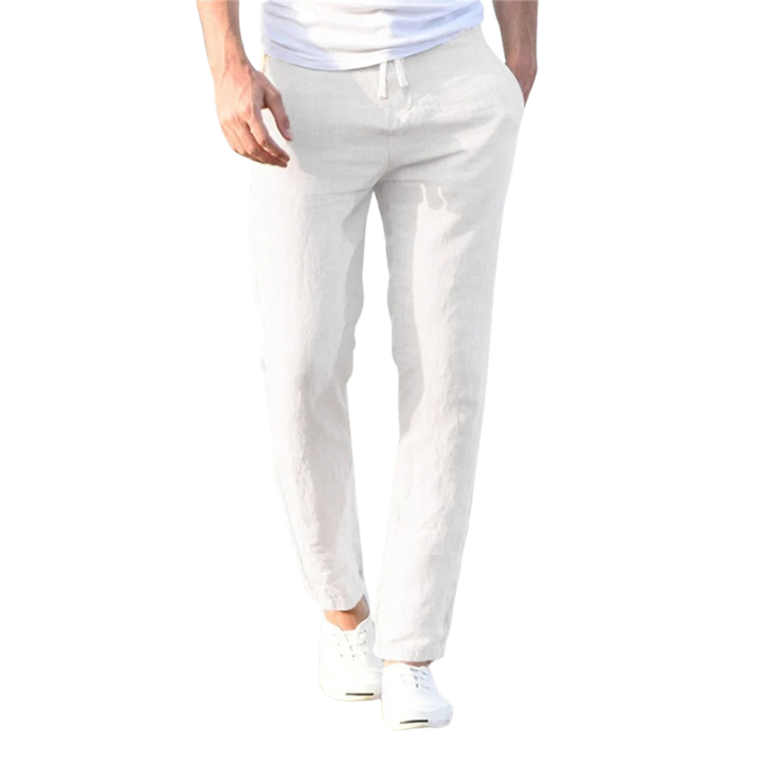 Men's trousers cotton linen Style
