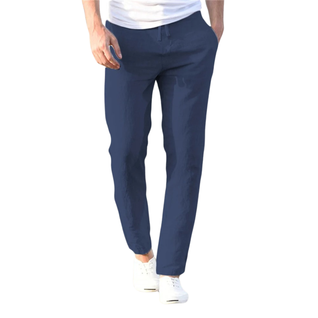 Men's trousers cotton linen Style