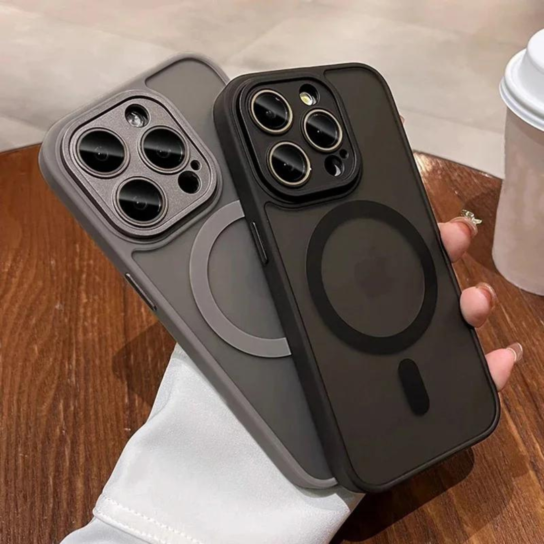 Magnetic shockproof case for iPhone