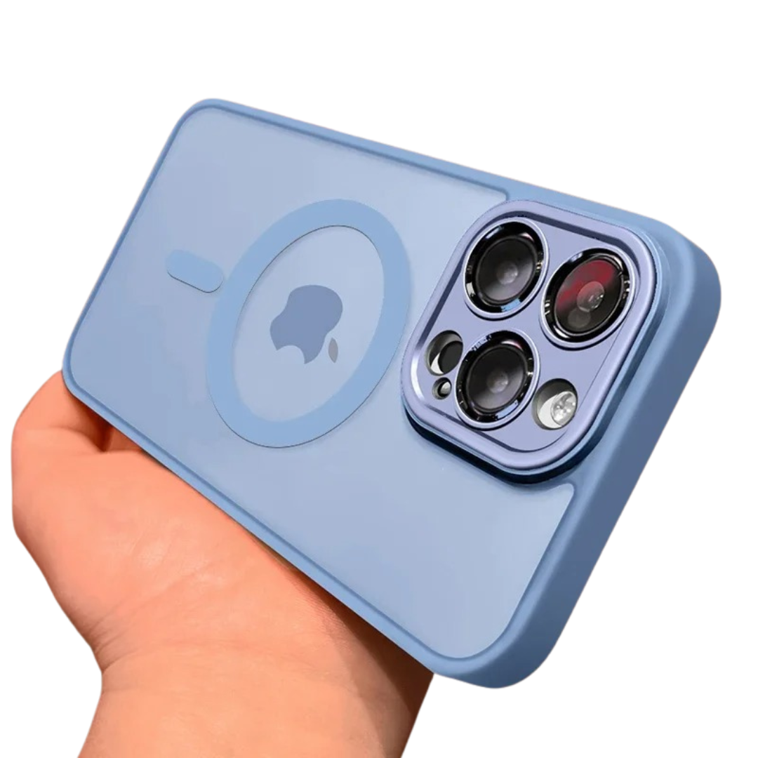 Magnetic shockproof case for iPhone